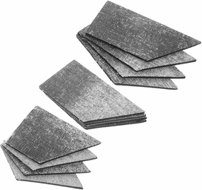 Garneck 24Pcs Billiard Table Cushion Bumpers Durable Rubber Replacement Parts for Pool Table Pocket Protection Easy Installation Lightweight Design for Quick Setup and Enhanced Impact