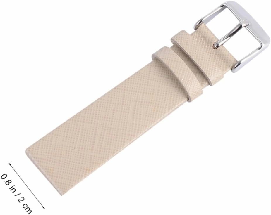 Gatuida Strap Smooth Cowhide Band for and Bracelet Durable and Versatile Replacement Accessory