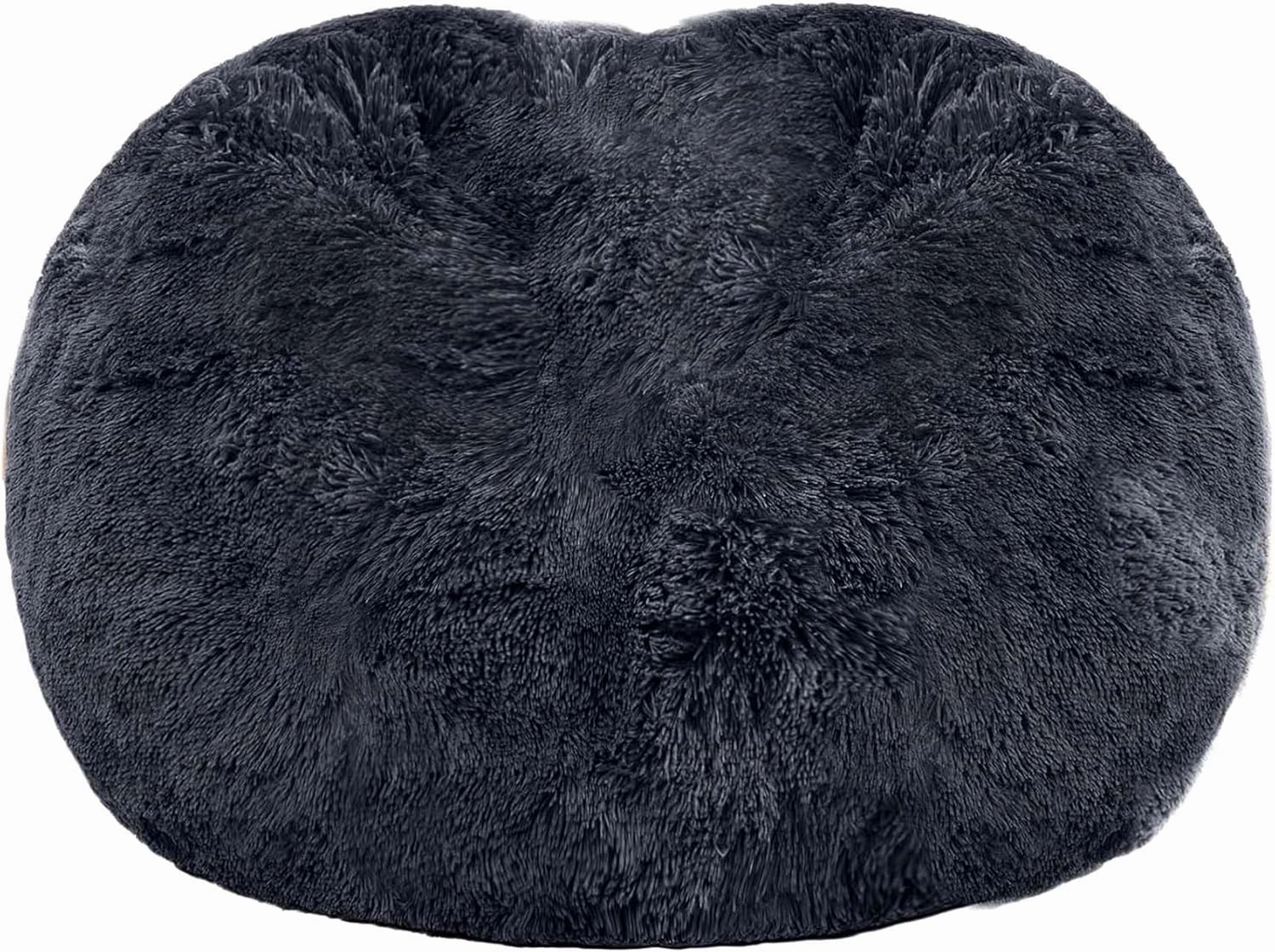 Giant Sherpa Bean Bag Chair Cover, Ultra Soft Bean Bag Bed (No Filler, Cover only), Large Round Soft Fluffy Bean Bag for Adults, Machine Washable Big Size Bean Bag Covers