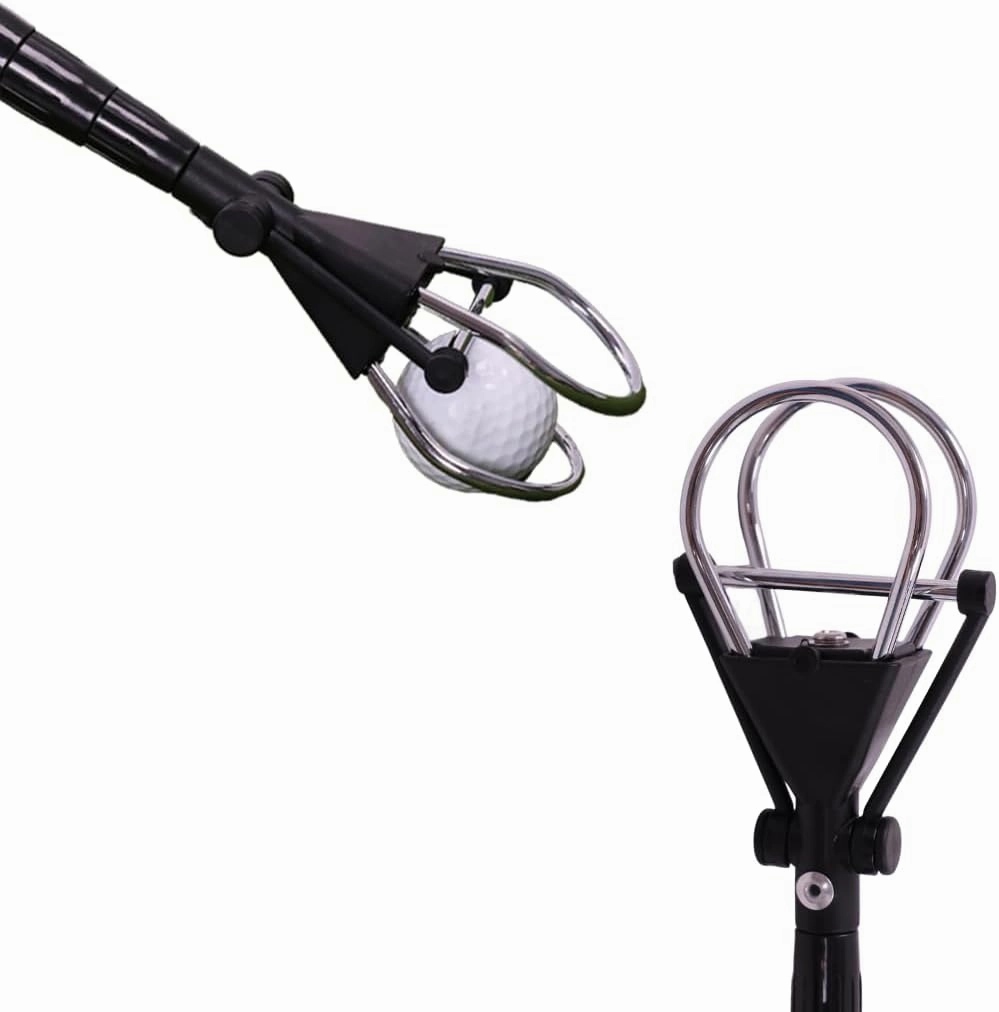 Golf Ball Retriever with Telescopic Design 12ft Reach | Golf Ball Picker for Water Hazards - Pick Up Your Golf Balls in Style