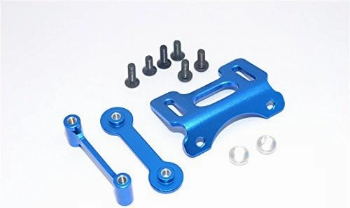 GPM for Tamiya DT-03 Upgrade Parts Aluminium Adjustable Wing Mount - 1 Set Blue