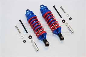 GPM for Traxxas XO-01 Supercar Upgrade Parts Aluminum Front/Rear Adjustable Spring Damper - 1Pr Set Blue