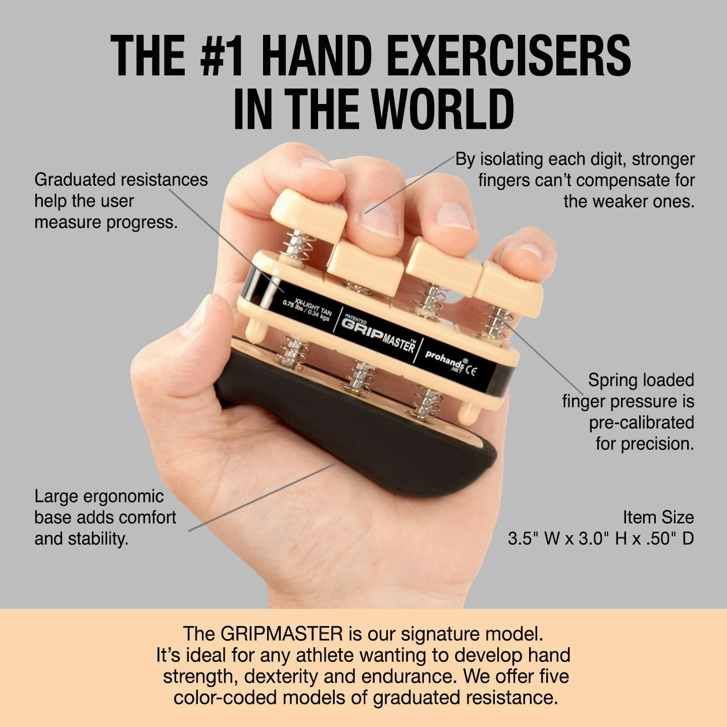 Gripmaster Medical Hand and Finger Exerciser