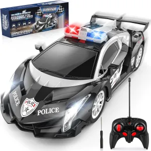Growsland Remote Control Car Rc Cars for Boys 4-7 8-12, Kids Car Toys for Boys with Cool Flashing Light, Vehicle Hobby Race Cars Toys for Boy Girls Ages 4-6 5-7 6-8 8-12 Birthday Gift