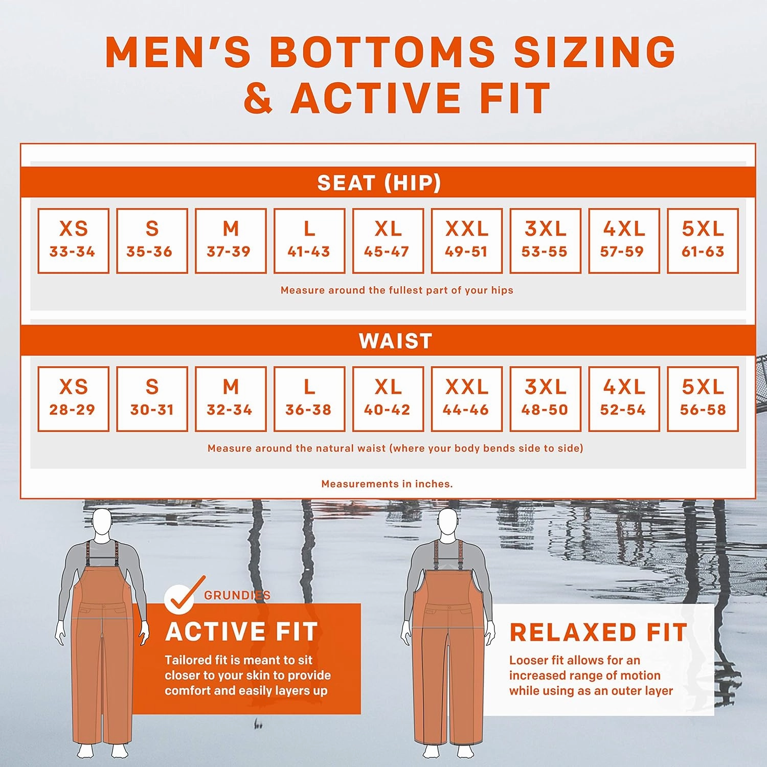 Grundens Men’s Grundies Thermal Bottom | Base Layer, Anti-Odor