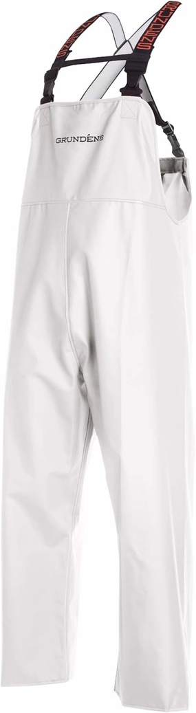 Grundens Men’s Shoreman Bib Pants | Stain-Resistant, Waterproof Seafood Processing Bibs
