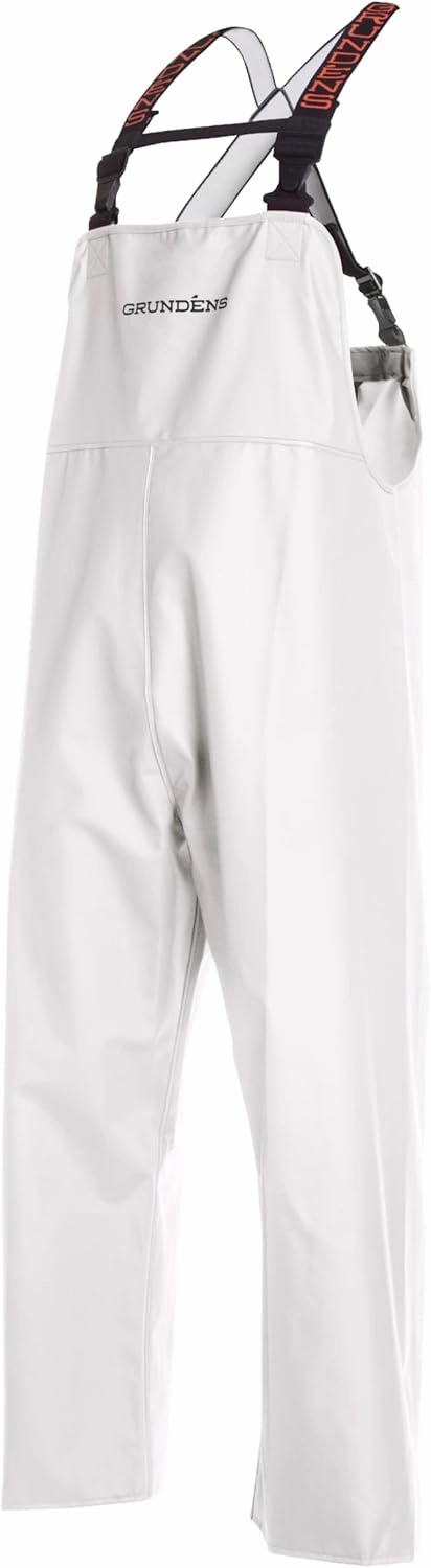 Grundens Men’s Shoreman Bib Pants | Stain-Resistant, Waterproof Seafood Processing Bibs