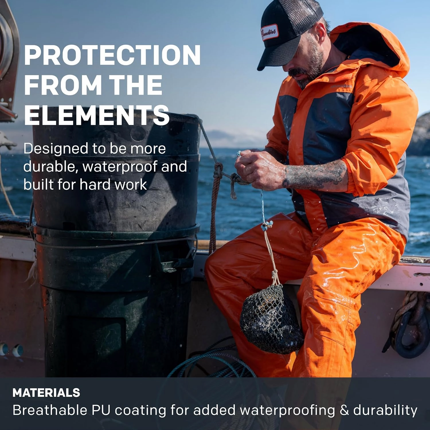 Grundéns Men’s Full Share Jacket | Waterproof, Breathable
