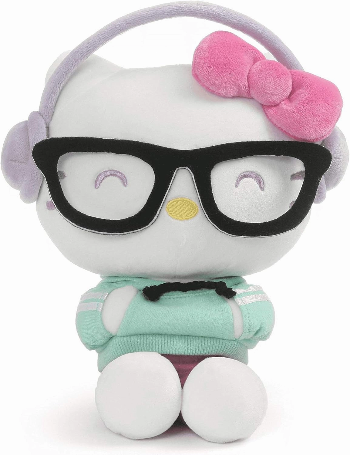 GUND Sanrio Hello Kitty Kawaii Style Plush Stuffed Animal Cat, 9.5"