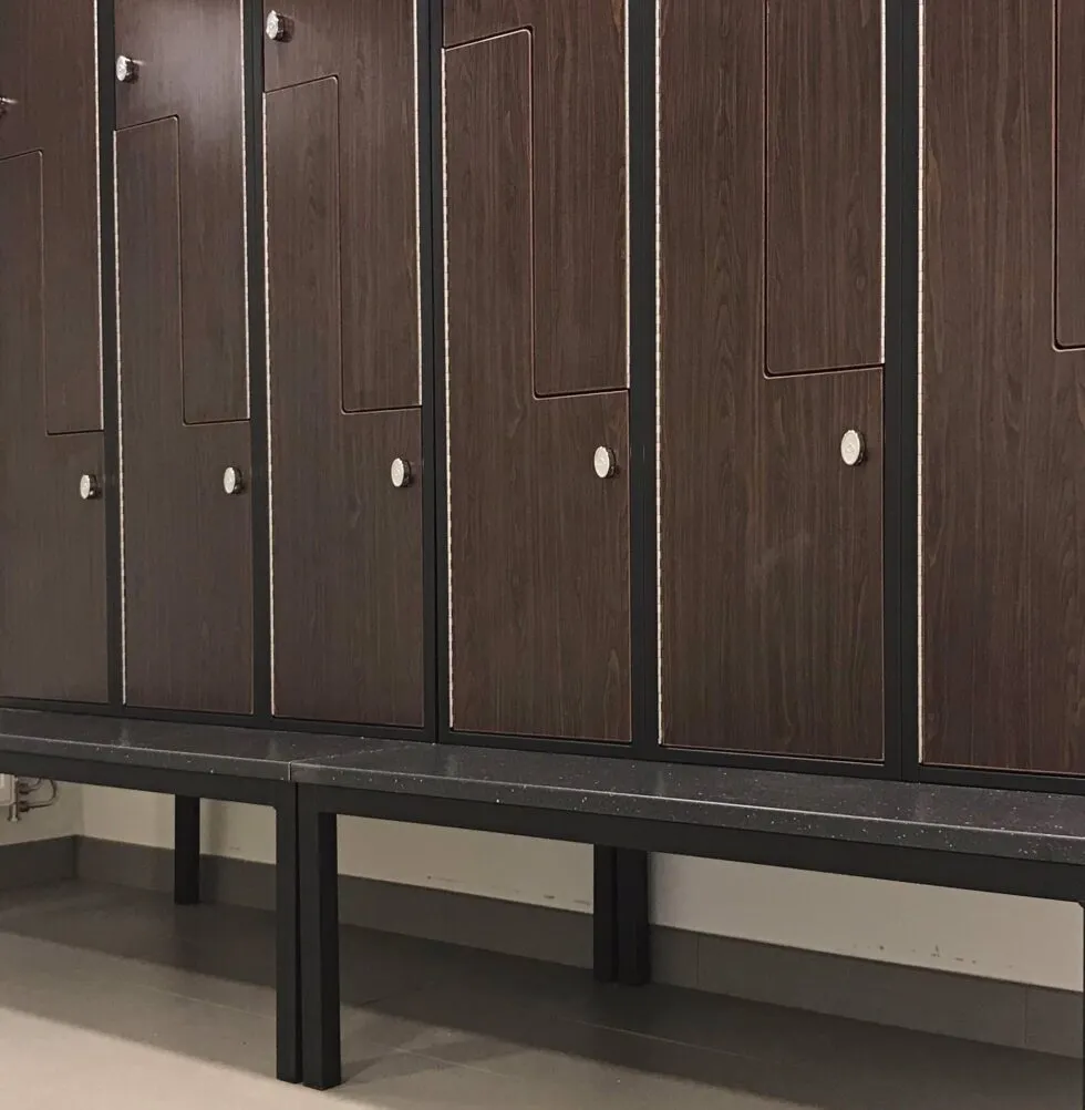 Gym Locker Bench