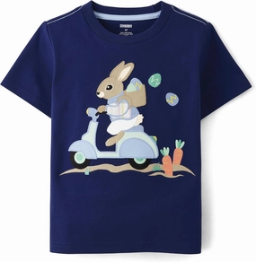 Gymboree Baby Boys' and Toddler All Holidays Short Sleeve Embroidered Tops