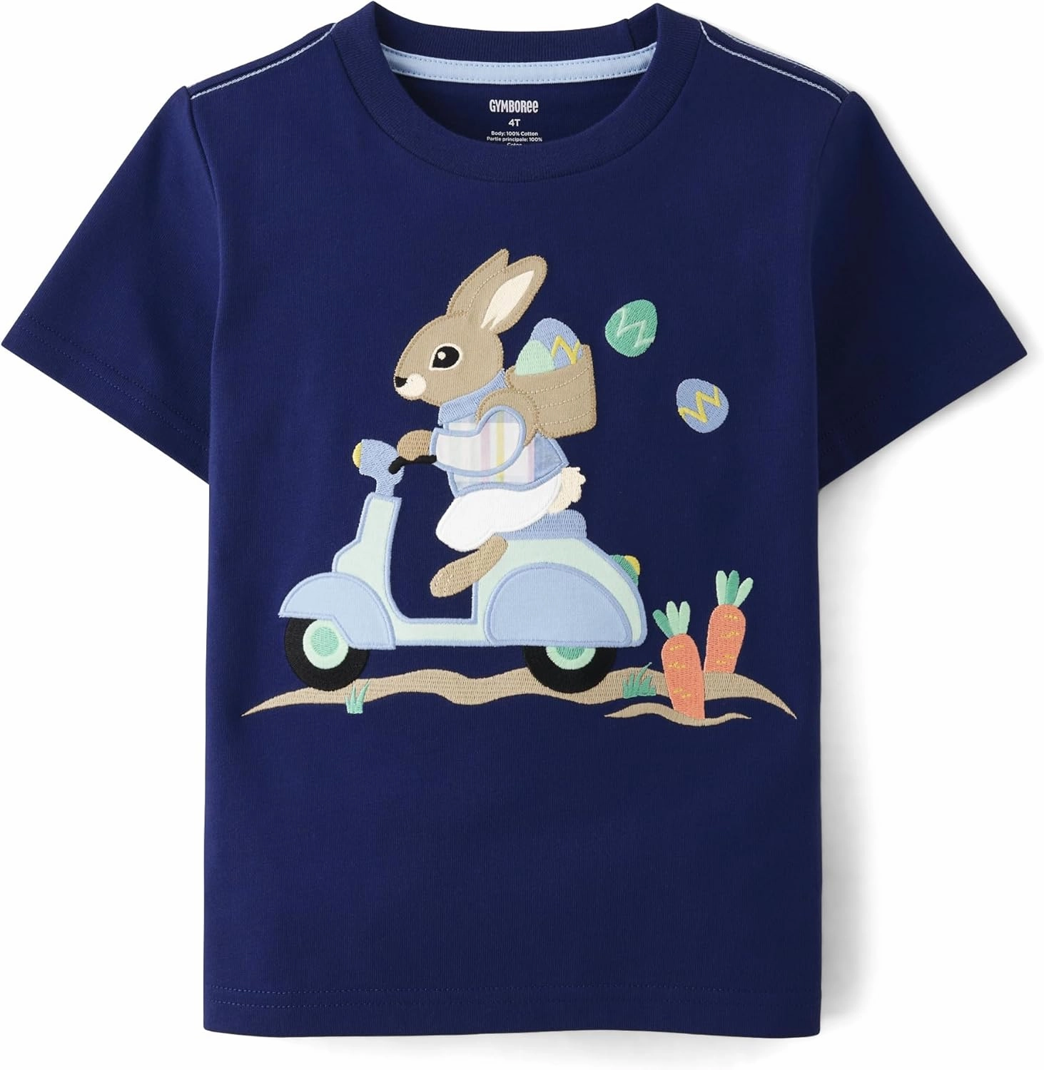 Gymboree Baby Boys' and Toddler All Holidays Short Sleeve Embroidered Tops