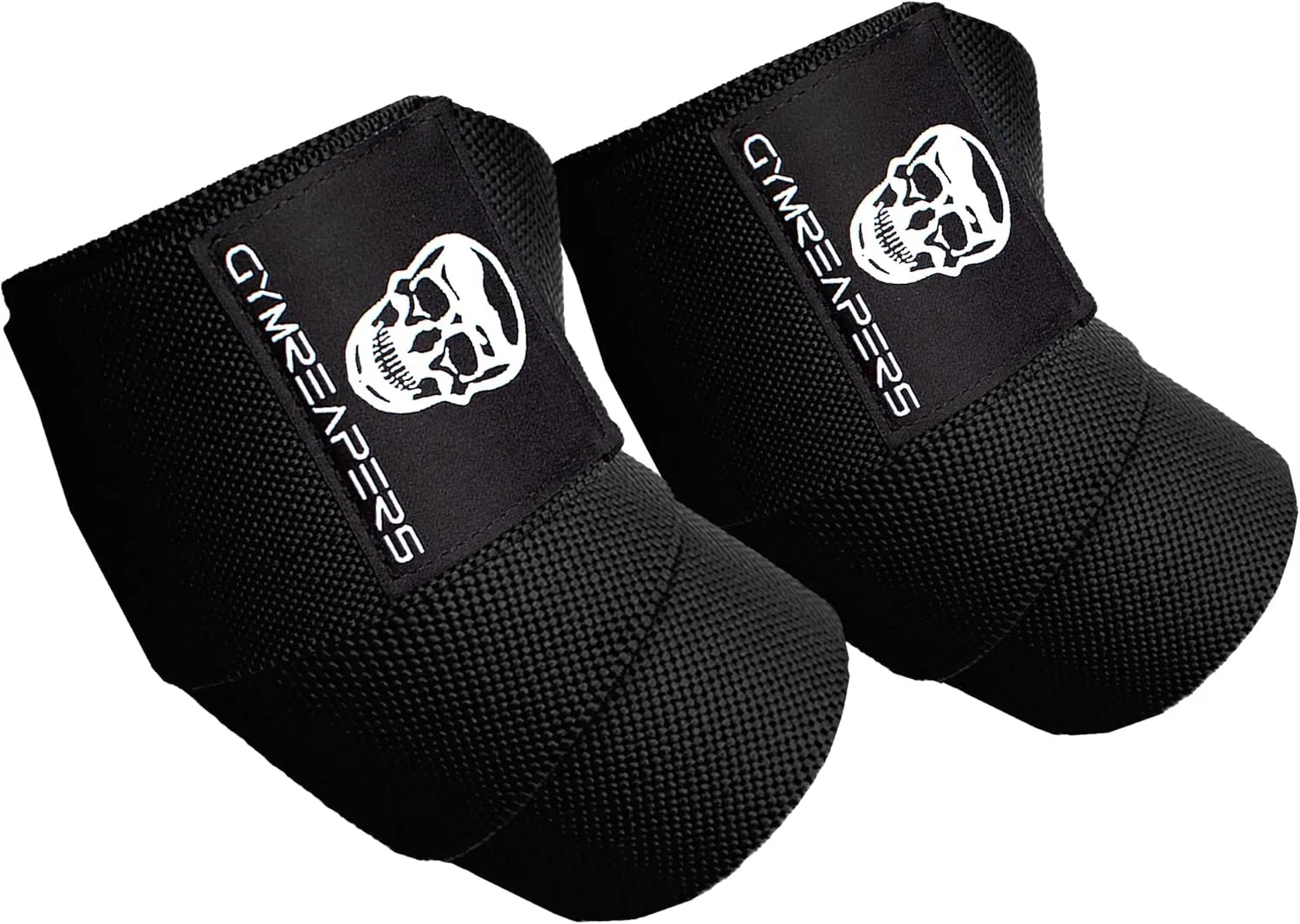 Gymreapers Weightlifting Elbow Wraps (1 Pair) - Flexible 40'' Elbow Compression Strap & Joint Support Brace - for Bench Press, Powerlifting, and Pressing