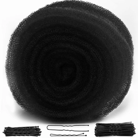 Hair Filler and Hairpins for Updo, Hair Sponge for Updo, Hair Padding,Hair Donuts for Updos, Volume Hair Bumps it Tool, Black