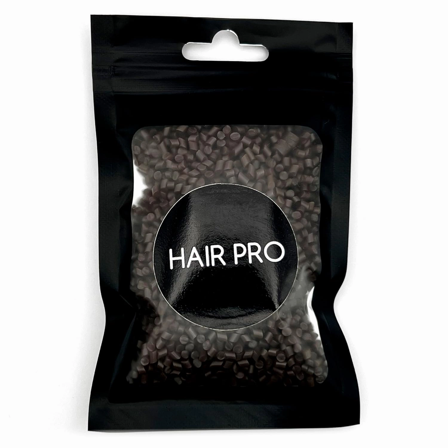 HairPro Italian Keratin Glue Hair Extension Beads for Hair Extension Fusion Keratin Glue Beads Making Wig Tool Fusion I Tip Hair Extensions Original colors (Brown 2.3) (20, Grams)