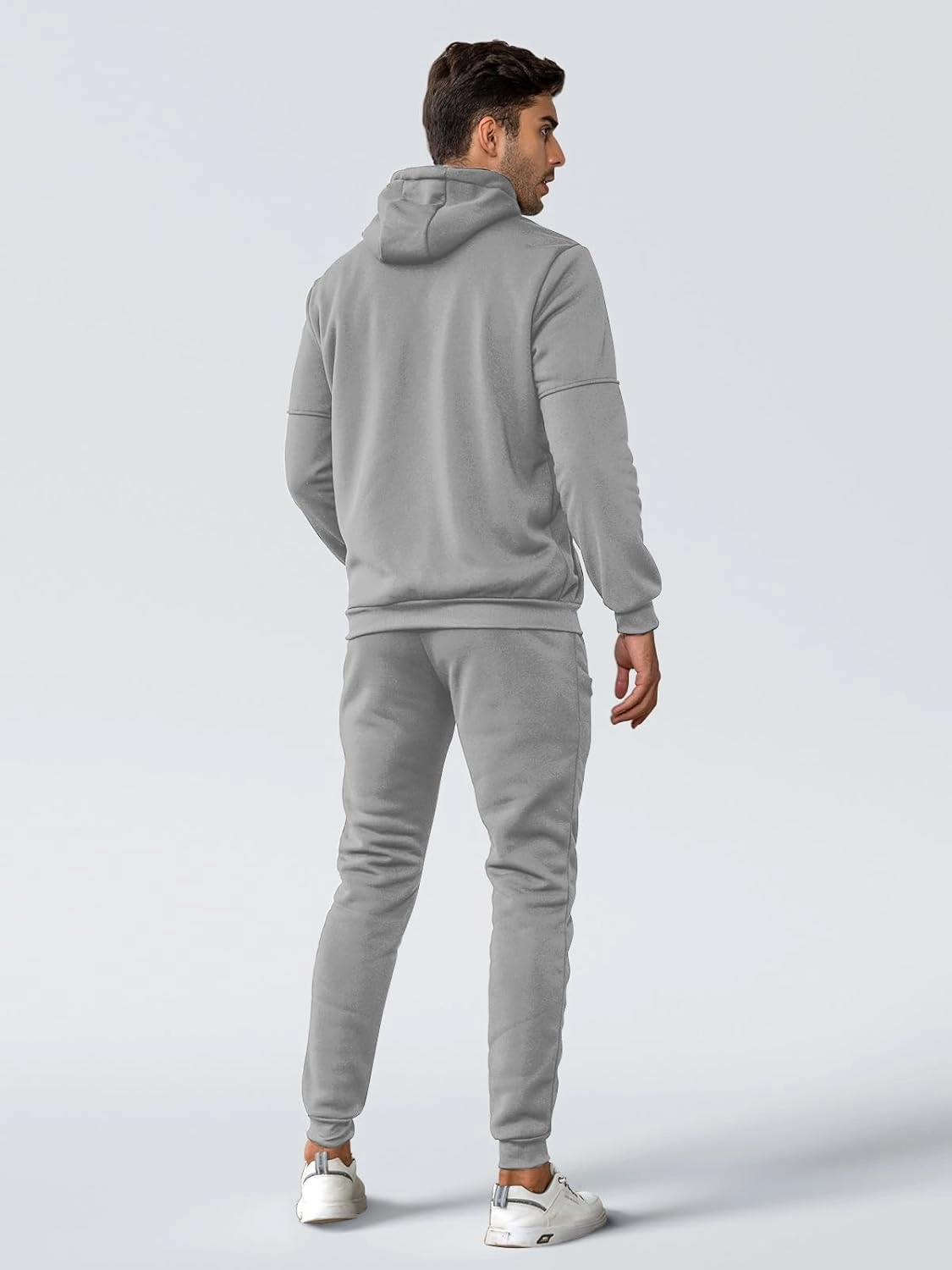 Hakjay Sweatsuits for Men 2 Piece Hoodie Men's Jogging Tracksuit Set Casual Athletic Long Sleeve Outfit Pullover Suit Set