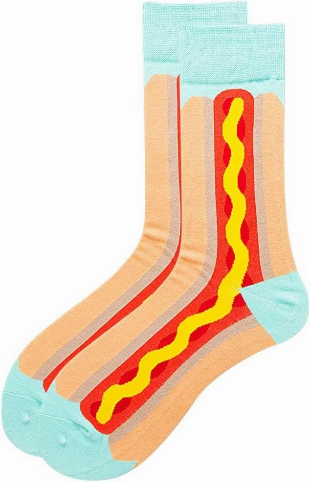 Hamburger Slippers Food Shoes Plush Hamburger Shaped Funny Warm Slippers with Hot Dog Socks