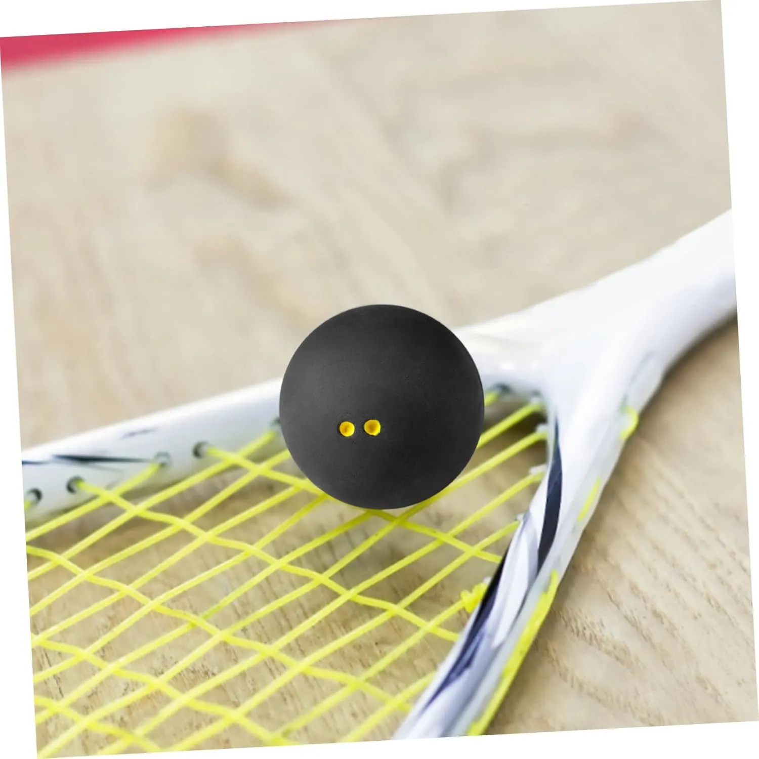 HANABASS Squash Ball Racketball Ball Outdoor Racket Ball Training Racket Balls Rubber Training Balls Indoor