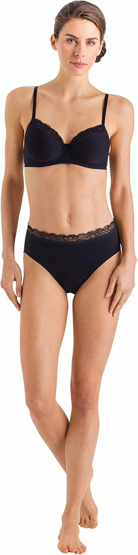 HANRO Women's Cotton Lace T-Shirt Spacer Bra