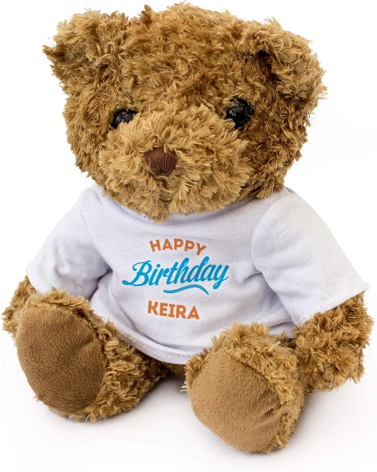 Happy Birthday Keira - Teddy Bear - Cute Soft Cuddly - Gift Present