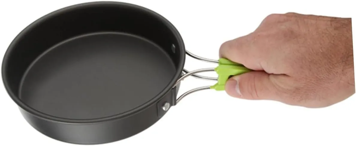 Happyyami 10 Pcs Outdoor Pot Cooking Utensils Combination Tableware Dropshipping