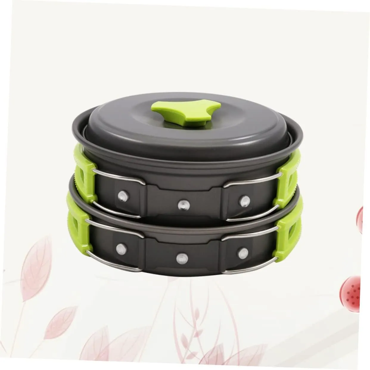 Happyyami 10 Pcs Outdoor Pot Cooking Utensils Combination Tableware Dropshipping