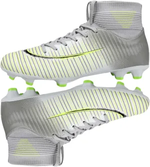 HESBITEUL Soccer Cleats Firm Ground: Lightweight FG Football Shoes