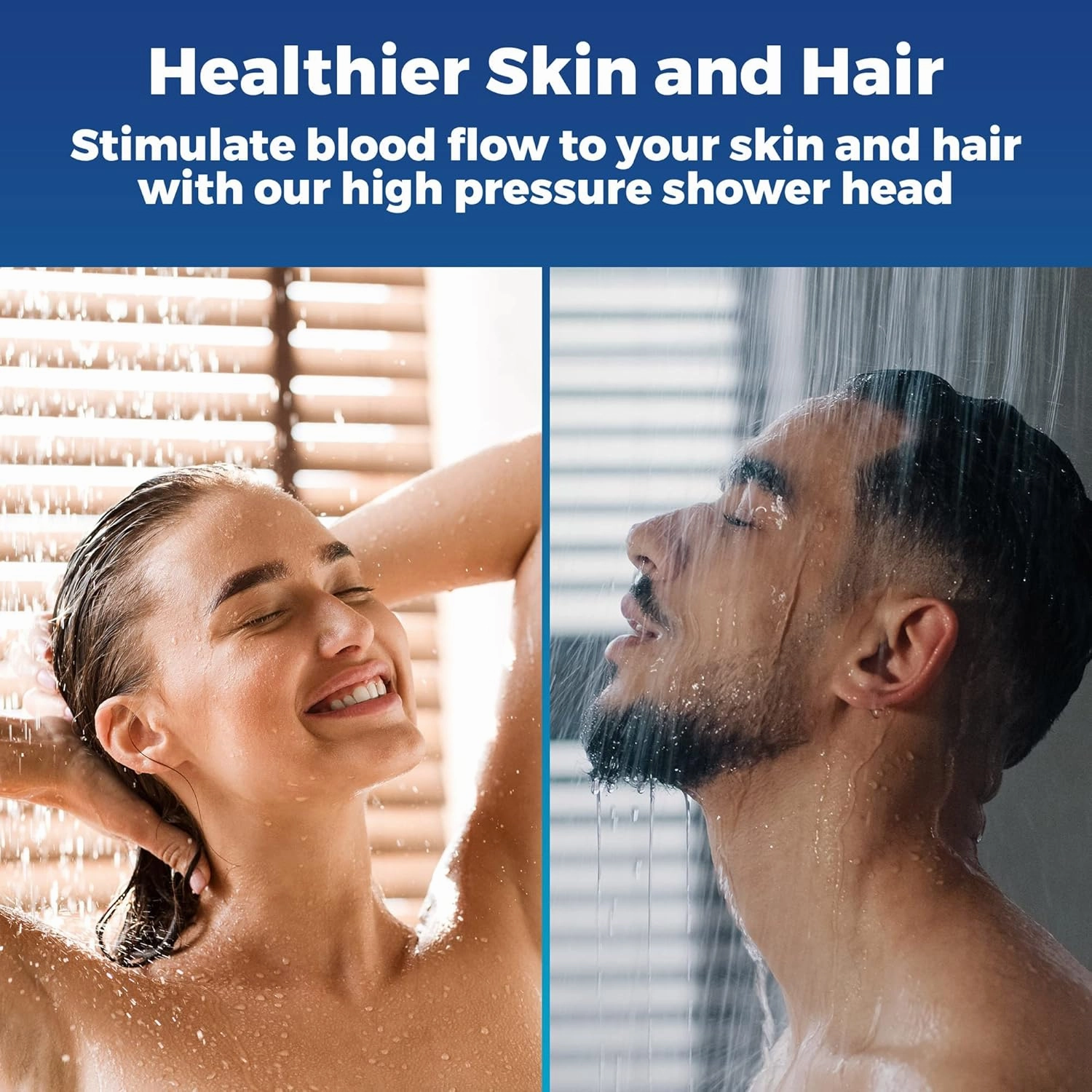 High Pressure Shower Head - Anti-Clogging Silicone Nozzles - 2.5 GPM Removable Restrictor - Easy Clean Adjustable Replacement - easy to install with Plumbers Tape - 6 inch - Oil Rubbed Bronze Finish
