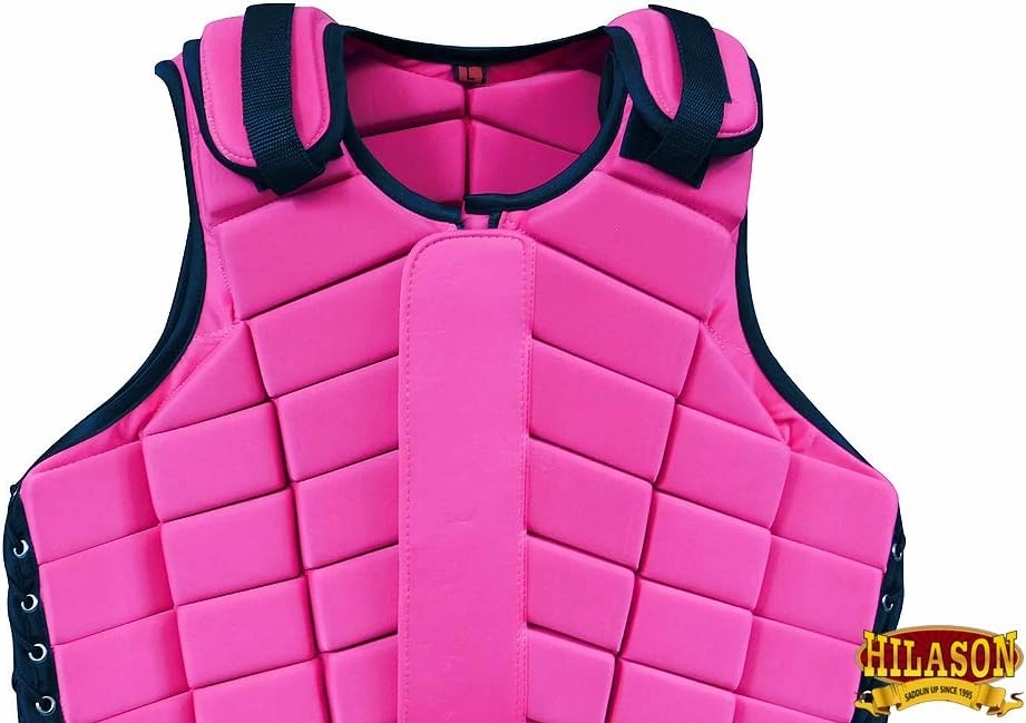 HILASON Western Adult Safety Equestrian Eventing Protective Protection Vest | Horse Riding Protective Vest | Unisex Vest