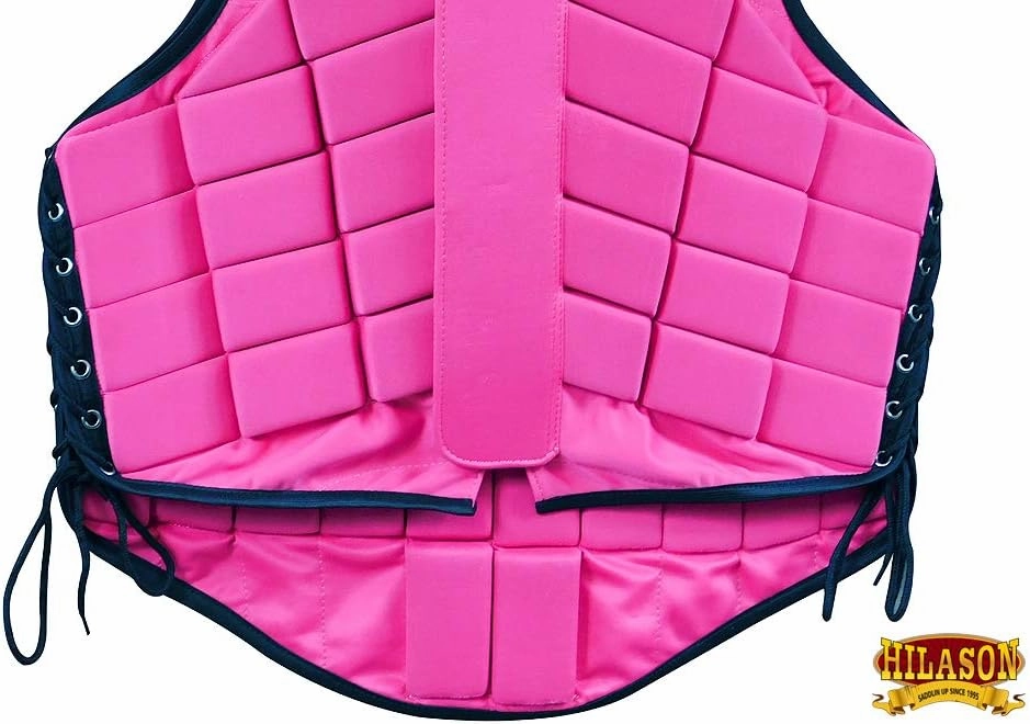 HILASON Western Adult Safety Equestrian Eventing Protective Protection Vest | Horse Riding Protective Vest | Unisex Vest