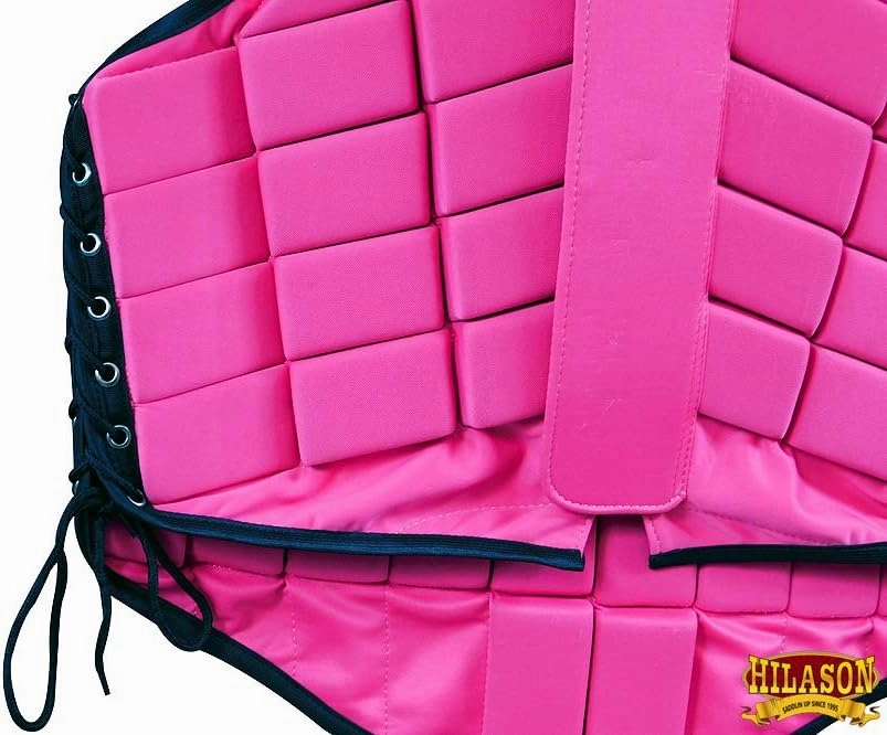 HILASON Western Adult Safety Equestrian Eventing Protective Protection Vest | Horse Riding Protective Vest | Unisex Vest