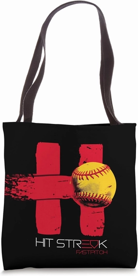 Hit Streak Softball - H Ball - Modern Tote Bag