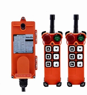 Hoist Crane Wireless Remote Control Double Transmitters Industrial Channel AC/DC 65V-440V F21-E1 Transmitter (2 Transmitter   1 Receiver)