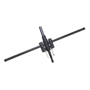 Homdum 8” inch adjustable metal Wood circle cutter drill bit hole saw Kit