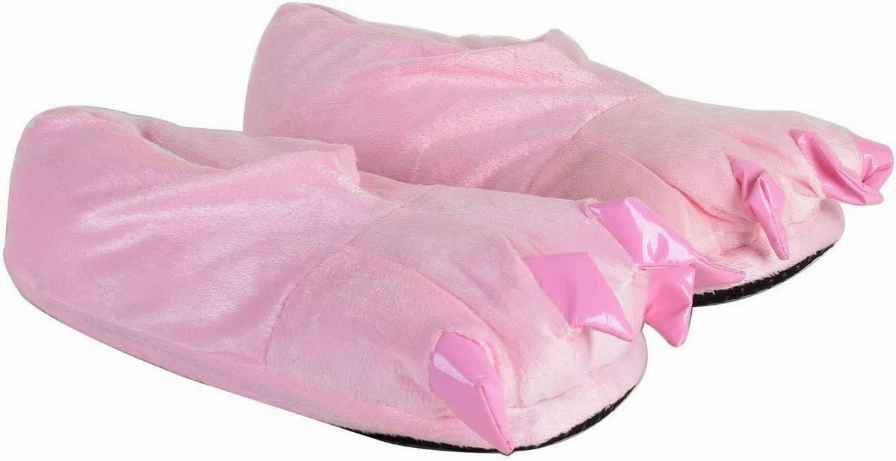 Honeystore Unisex Soft Plush Home Slippers Animal Costume Paw Claw Shoes