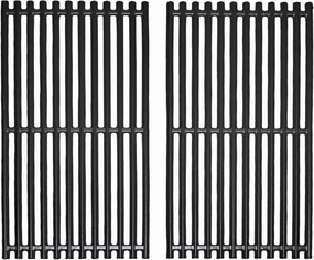 Hongso 17 Inch Grill Grates Replacement Parts for CharBroil 2 Burner Tru Infrared 463642316 463675016 463644220 463632520 463245518, Nexgrill Evolution 720-0864 720-0864M Gas Models, G369-0030-W2