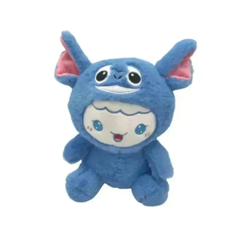Hooded White Bunny Plushie