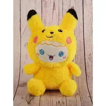 Hooded White Bunny Plushie