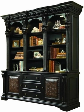 Hooker Furniture Telluride 12 Shelf Bookcase with Bottom Storage