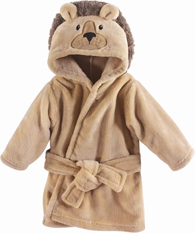 Hudson Baby Unisex Baby Plush Animal Face Bathrobe