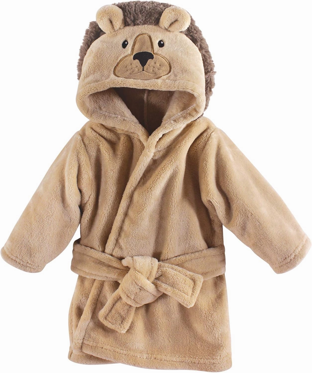 Hudson Baby Unisex Baby Plush Animal Face Bathrobe