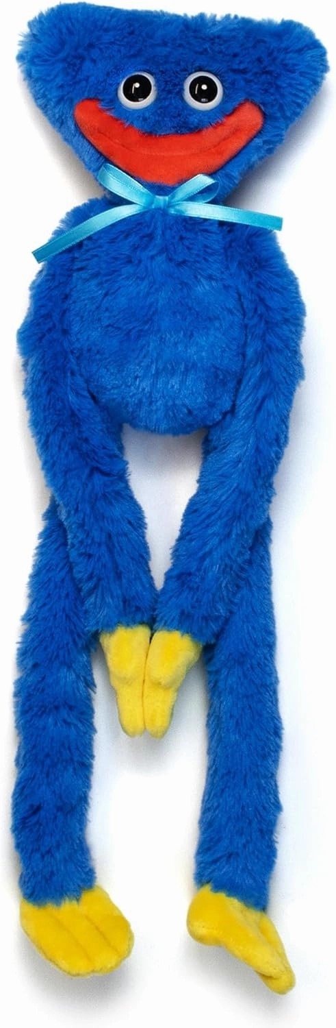 Huggy Wuggy Plush Doll - Collectible Toy for All Ages (19" Smiling Huggy Wuggy)