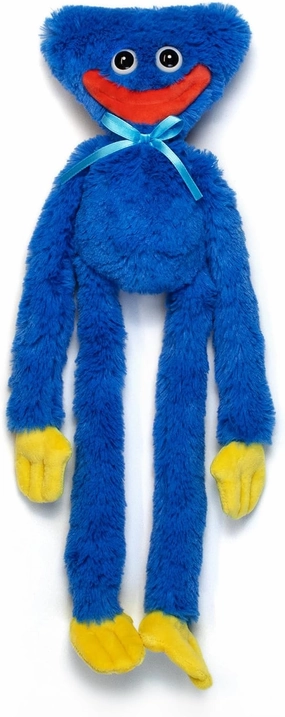 Huggy Wuggy Plush Doll - Collectible Toy for All Ages (19" Smiling Huggy Wuggy)