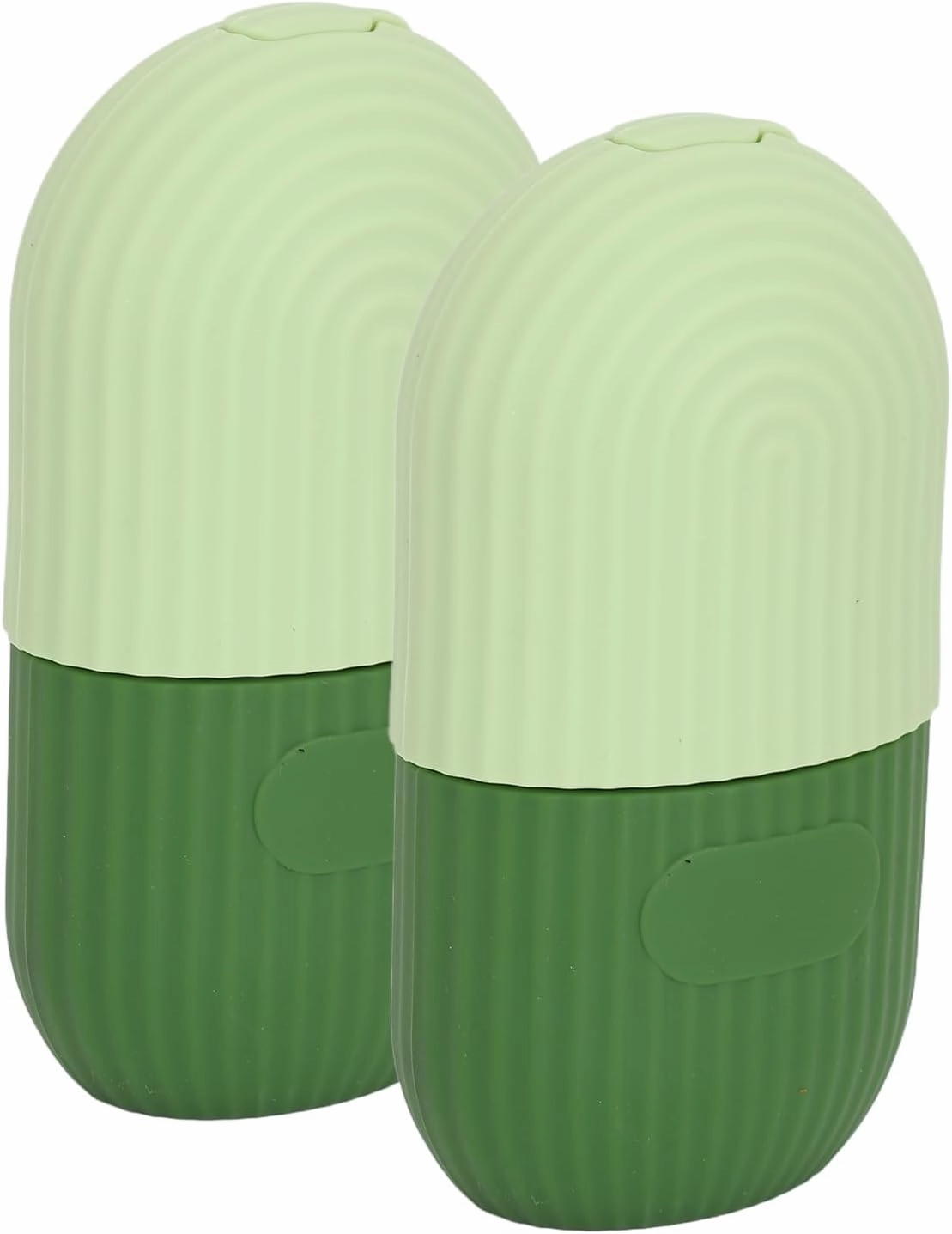 Ice Facial Roller, Shrink Pore Ice Roller Mold Eye Puffiness Relief for Home (Green)