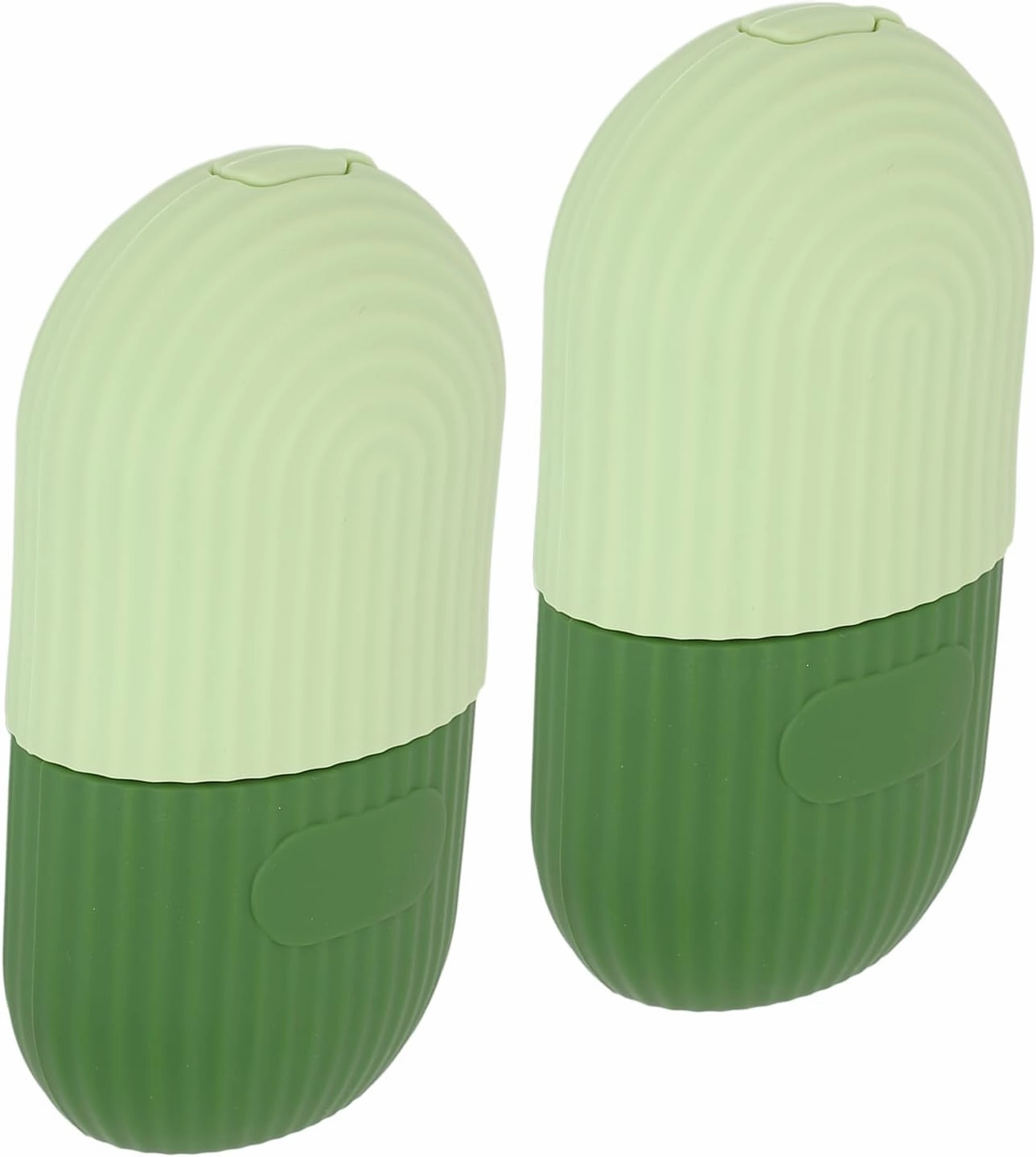 Ice Facial Roller, Shrink Pore Ice Roller Mold Eye Puffiness Relief for Home (Green)