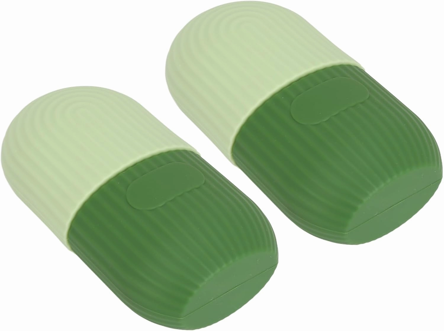 Ice Facial Roller, Shrink Pore Ice Roller Mold Eye Puffiness Relief for Home (Green)