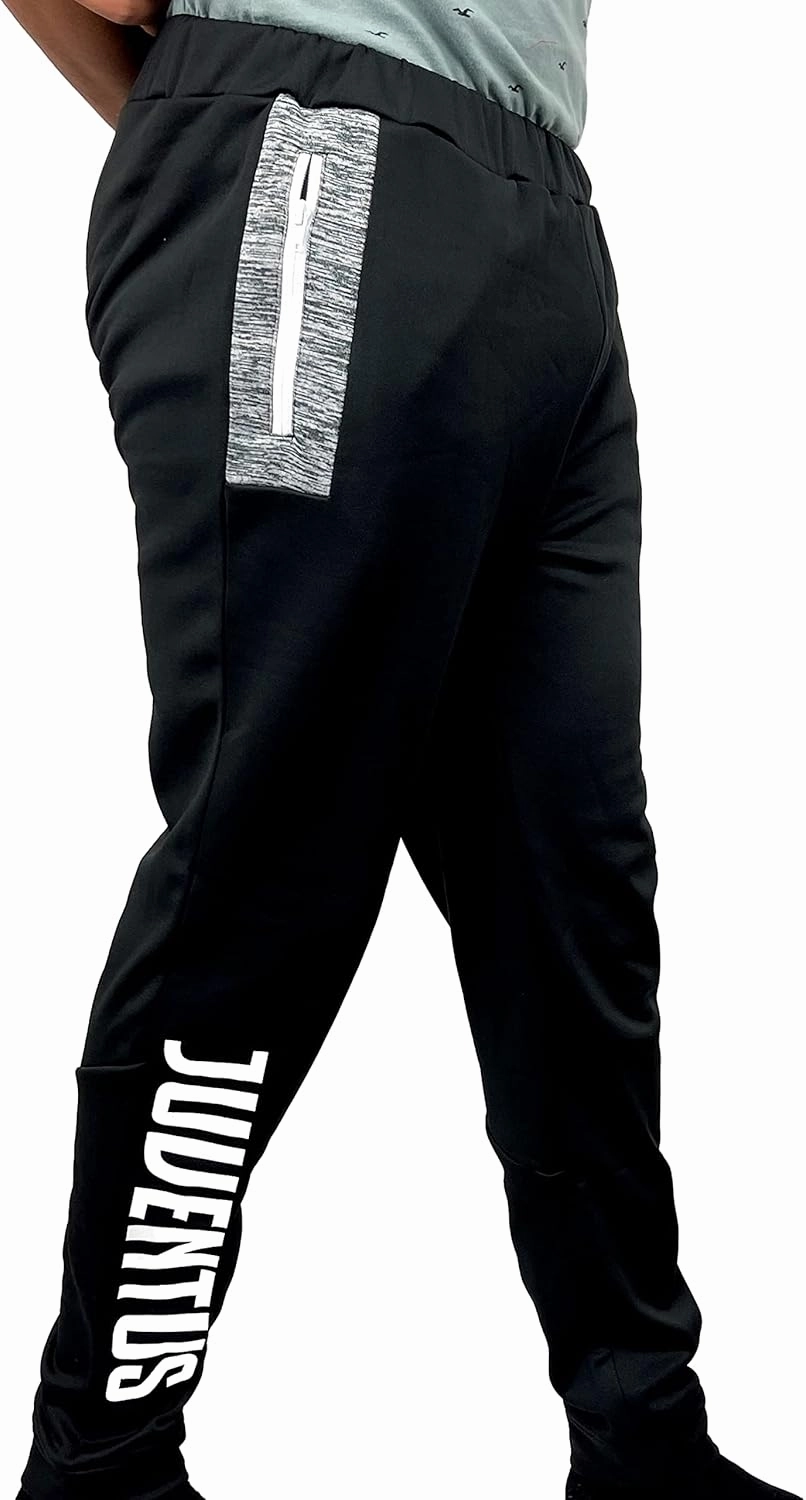 Icon Sports Men's Compatible to Juventus Tracksuit 2 Pices Set, Pullover Hoodie, Sweater With Joggers, Sweatpants