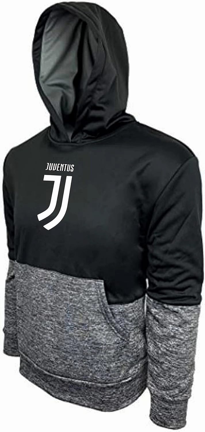 Icon Sports Men's Compatible to Juventus Tracksuit 2 Pices Set, Pullover Hoodie, Sweater With Joggers, Sweatpants