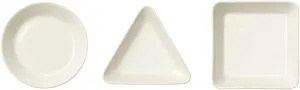 Iittala 1006153 Teema Mini Serving Set (Small Plates, Set of 3), White