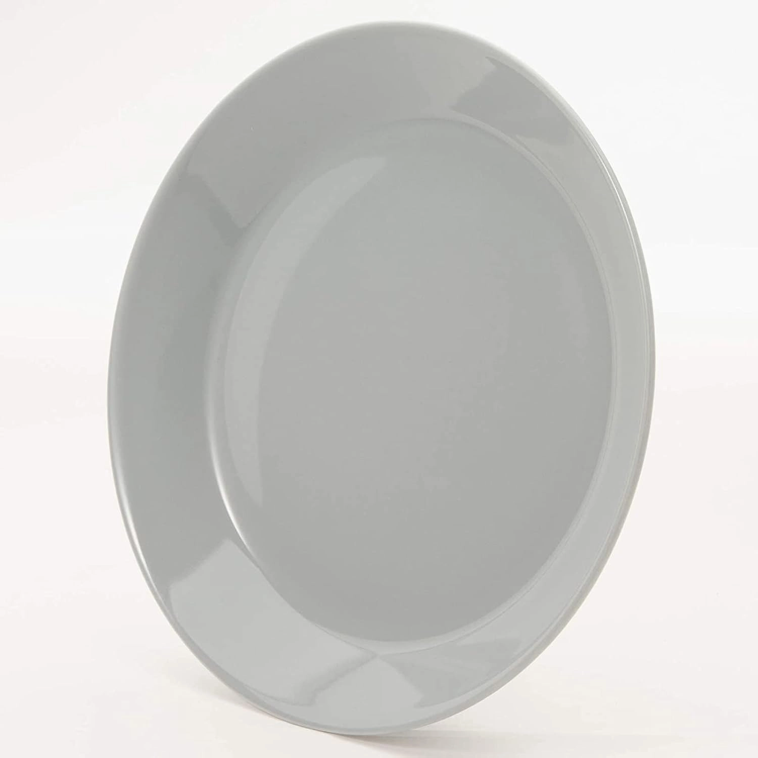 iittala 1005885 Teema Plate Width 9.1 x Depth 9.1 x Height 2.8 inches (23 x 23 x 7.2 cm), Pearl Gray